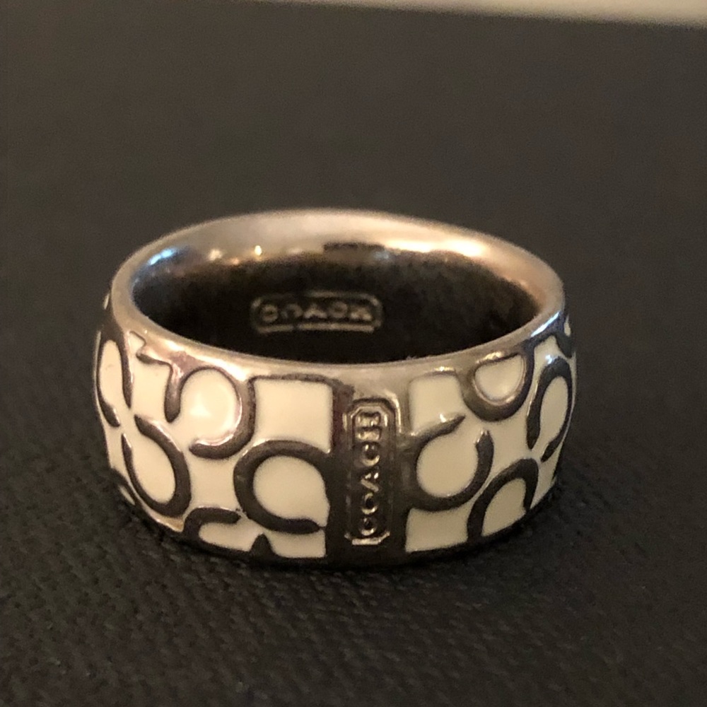 Signature C coach ring